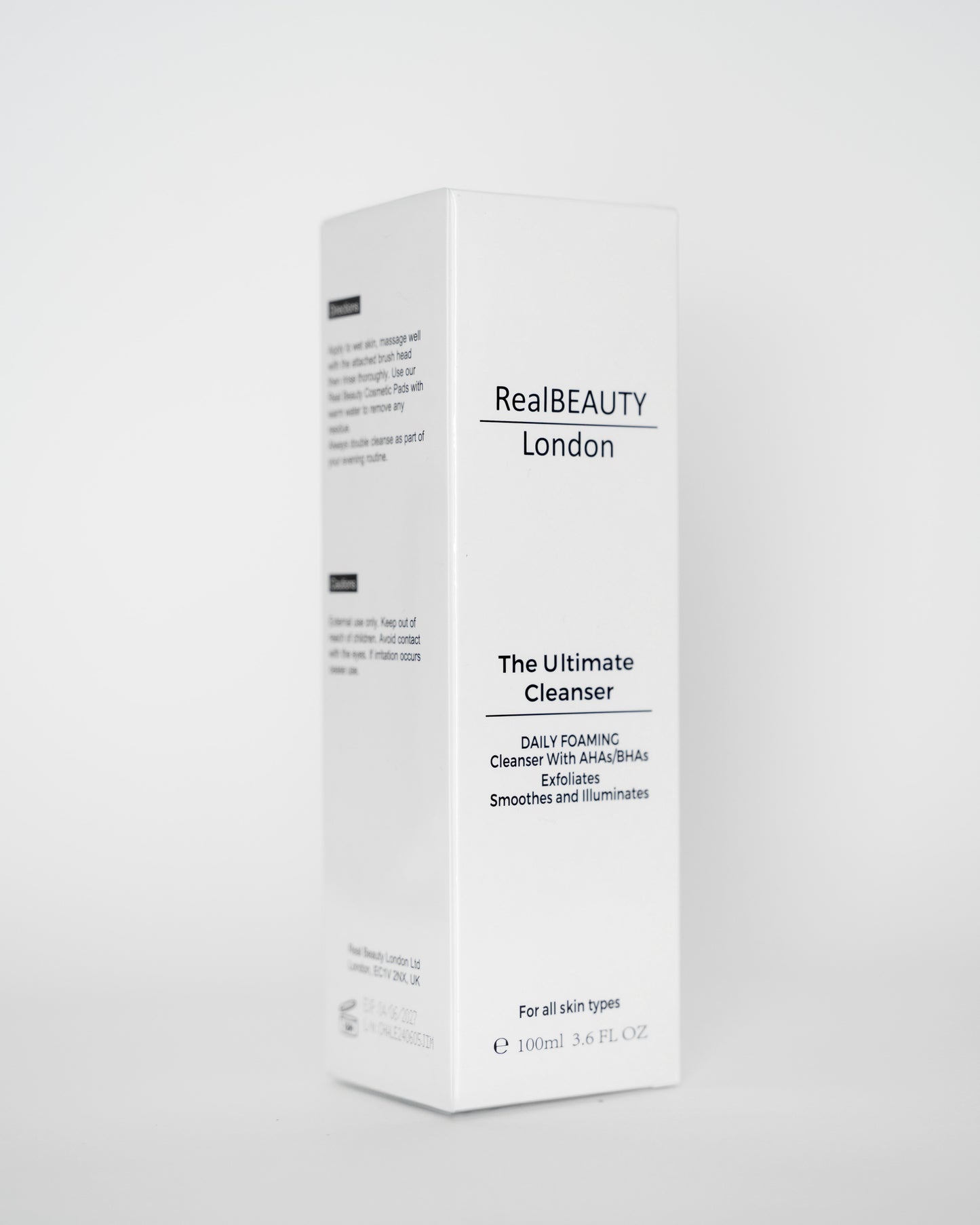 Ultimate Cleanser Box Side-on | Real Beauty London