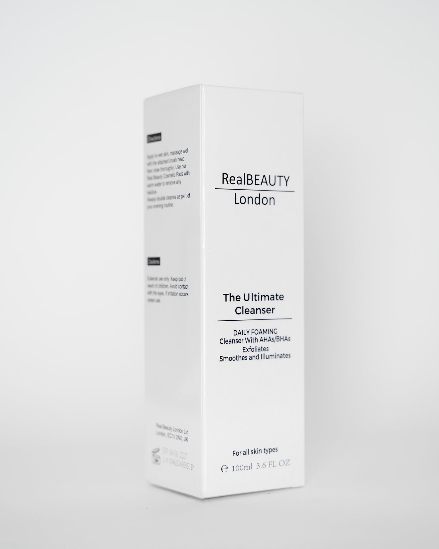 Ultimate Cleanser Box Side-on | Real Beauty London