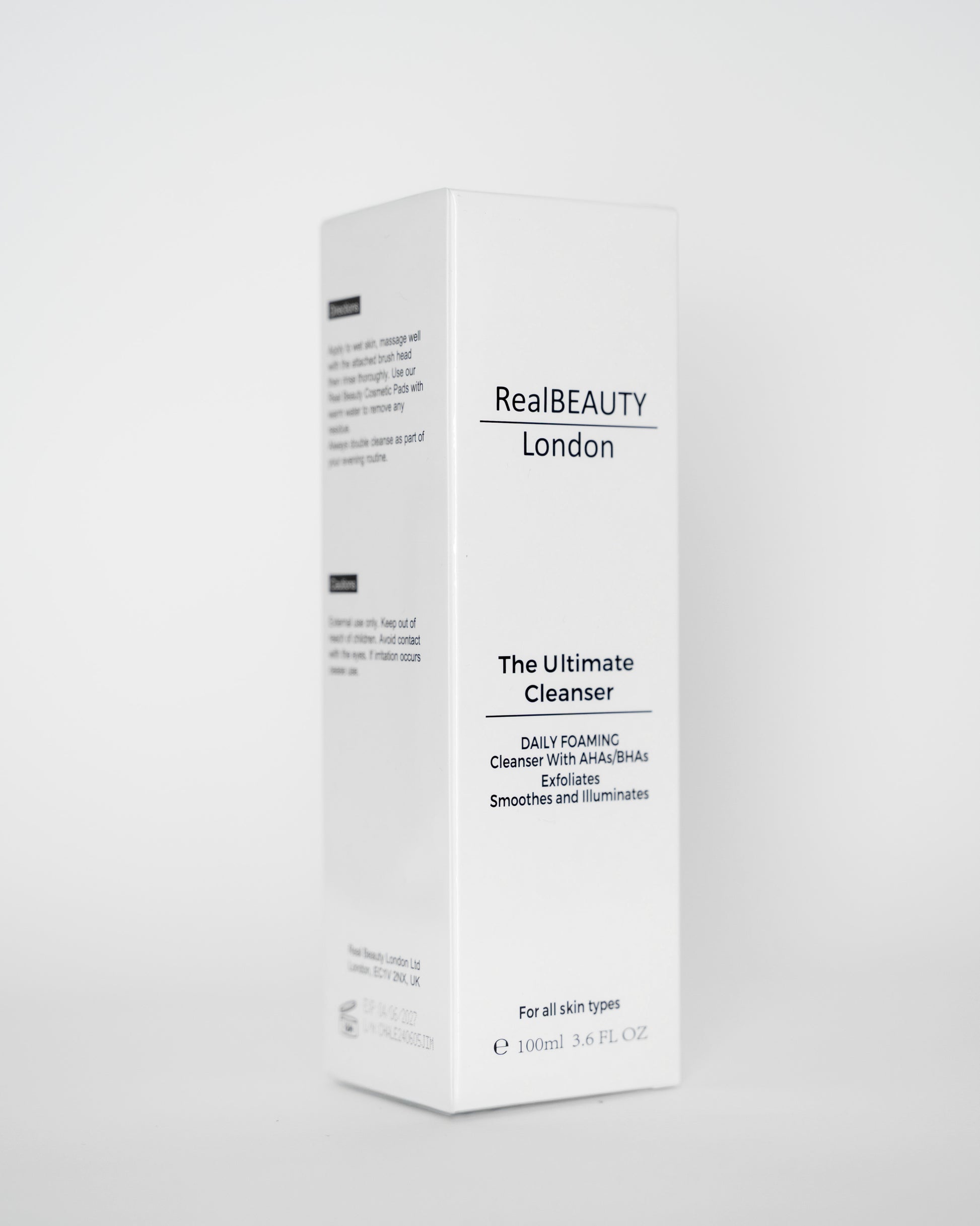 Ultimate Cleanser Box Side-on | Real Beauty London