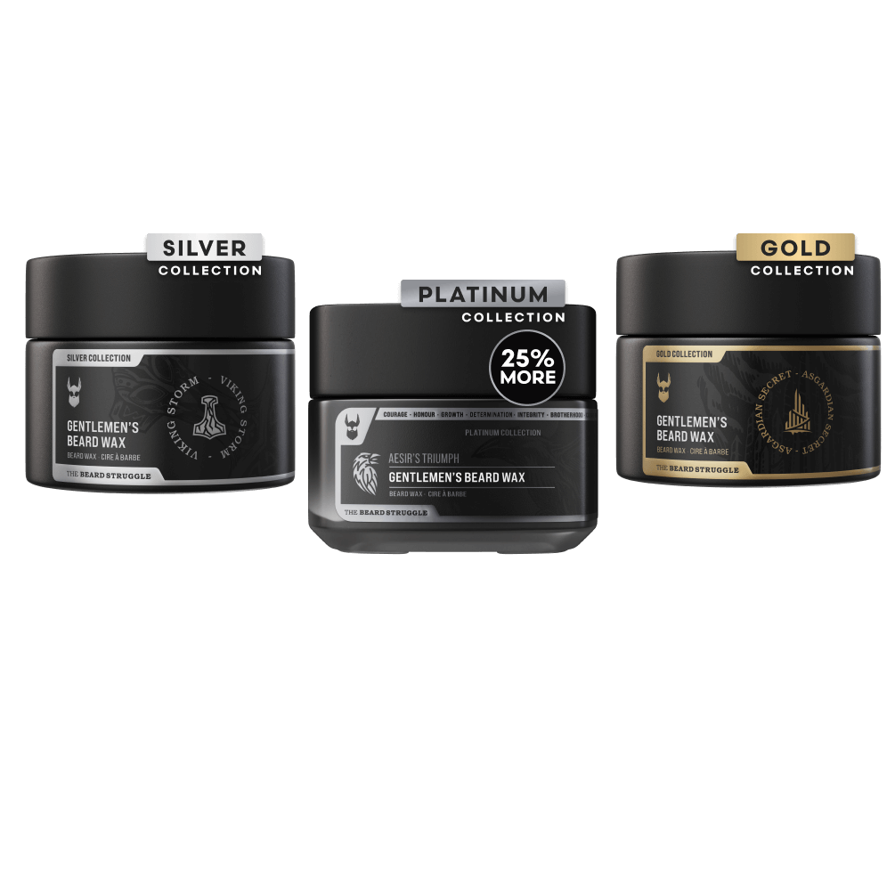 Clear Mustache Wax for a Natural Hold