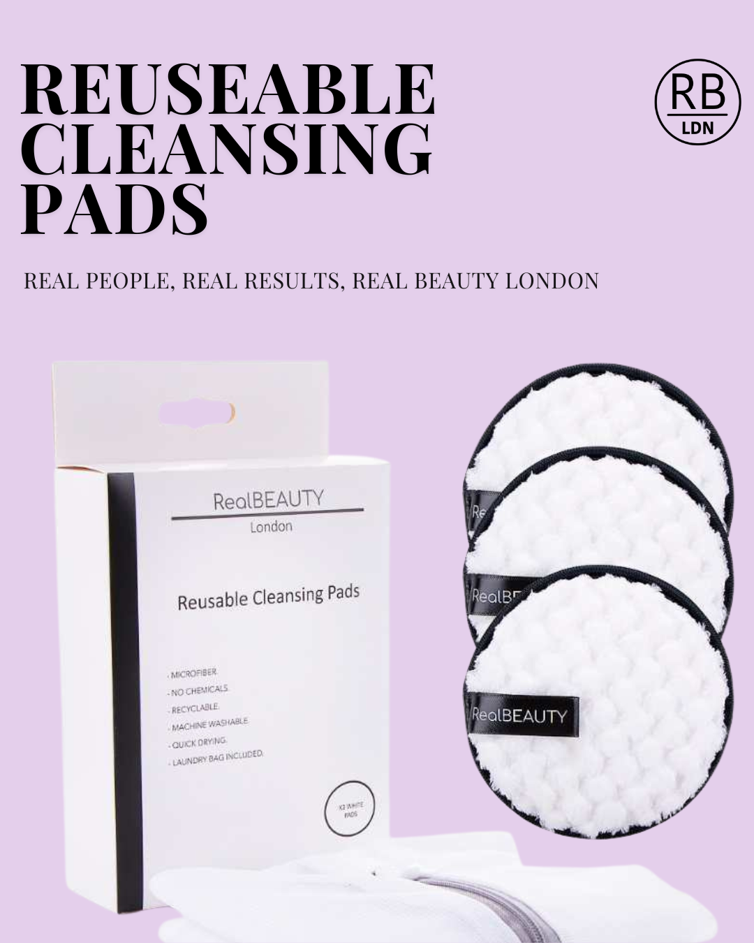Reusable Cleansing Pads XL