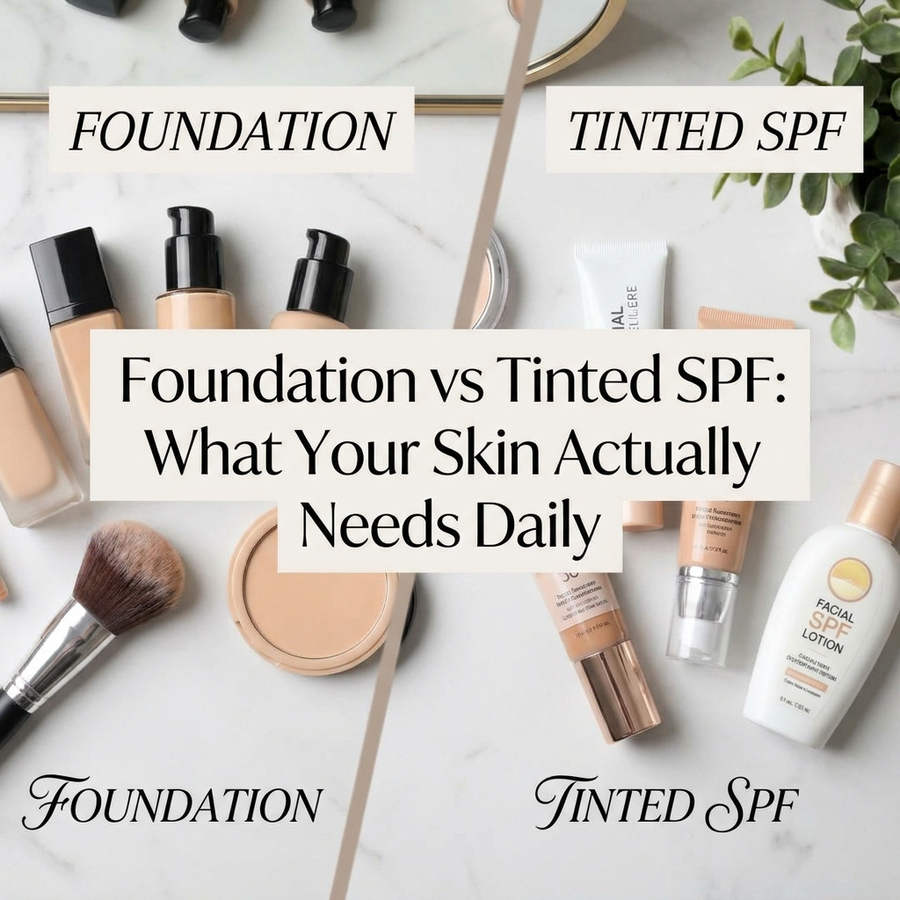 Foundation vs Tinted SPF