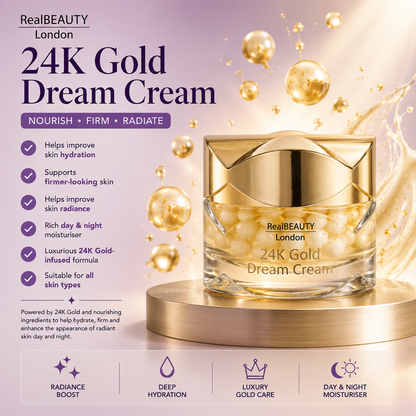 24K Gold Dream Cream - Day/Night Moisturiser