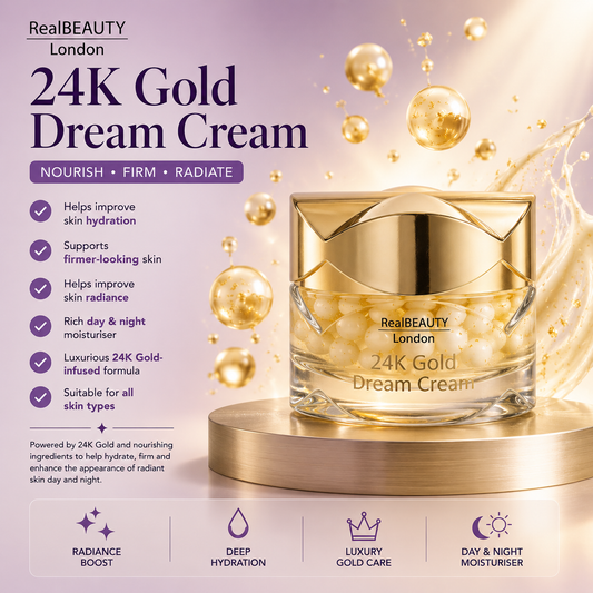24K Gold Dream Cream - Day/Night Moisturiser