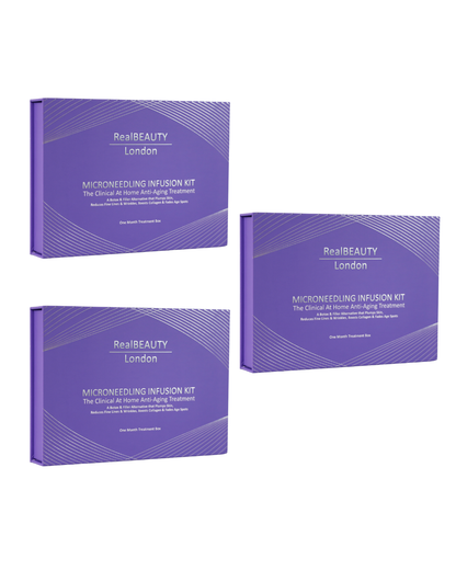 3 Month Micro Needling Facial Infusion Kit Bundle