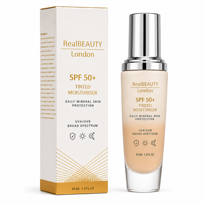 PRE ORDER 1 AUGUST - Tinted SPF 50 Moisturiser - Mineral Based - UVA/UVB Protection