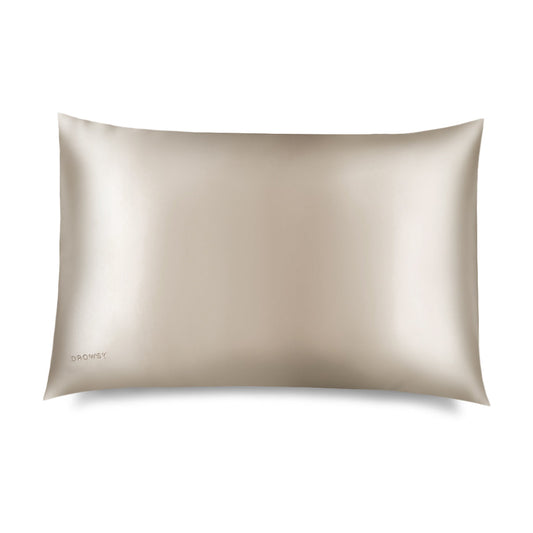 Dusty Gold Silk Pillowcase
