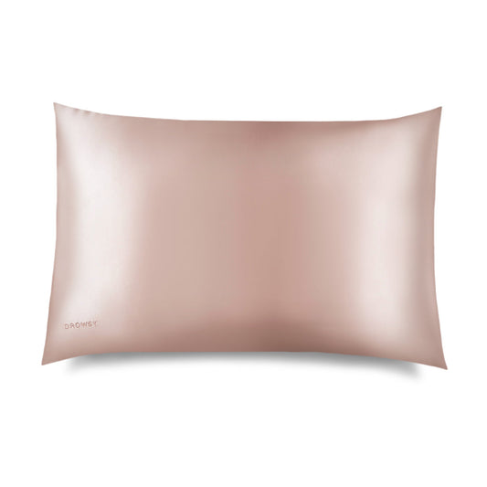 Sunset Pink Silk Pillowcase