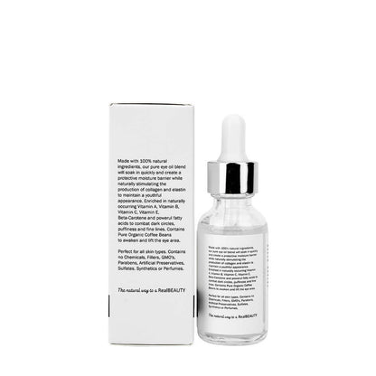 RealBEAUTY London Anti-Fatigue Eye Serum ingredients list