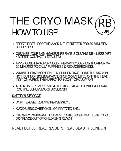 Cryo Face Mask